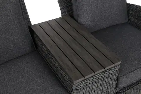 Zahradní pohovka se stolkem