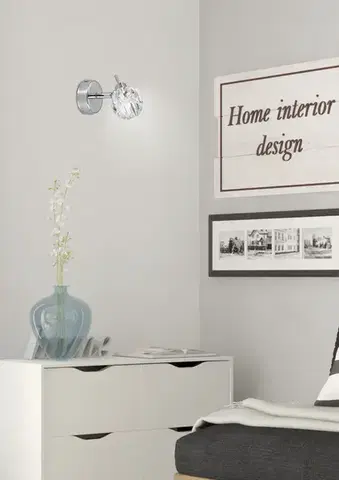 Nástěnná lampa 1X40W G9 chrom BOMBOLA