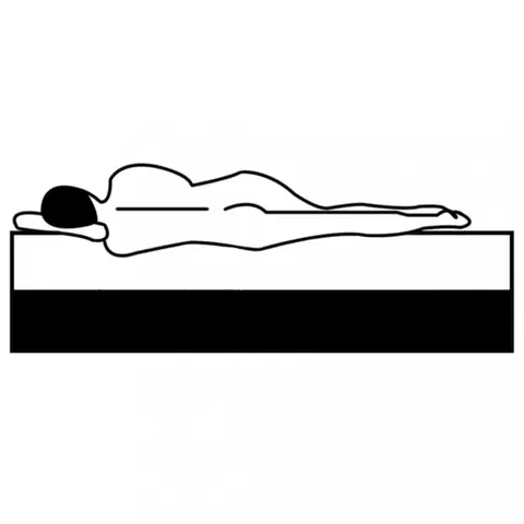 Vrchní matrace na postel boxspring Dekorhome