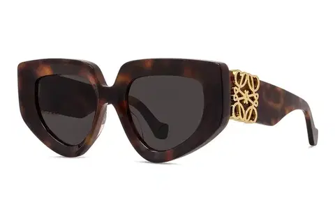 Loewe Anagram Havana Geometric Sunglasses - ONE SIZE (51)