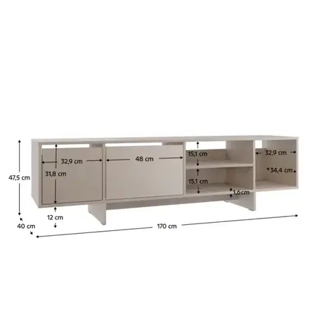 TV stolek STANDO STD01 Tempo Kondela