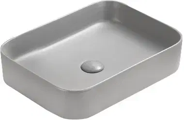 MEXEN Vena umyvadlo na desku 50 x 37, světle šedá mat 22195061