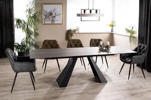 Rozkládací jídelní stůl SALVADORE CERAMIC 160-240 cm Signal