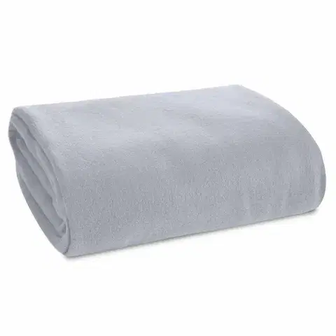 Eurofirany Fleecová deka POLAR 150x200 cm stříbrná