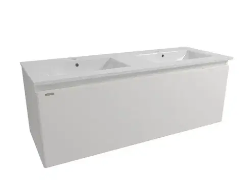Koupelnová skříňka s umyvadlem Naturel Ancona 120x45x46 cm bílá ANCONA2120DVB ANCONA2120DVB