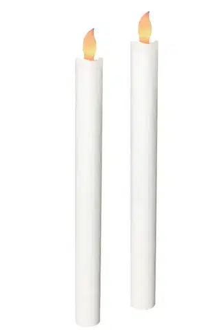 Mondex Sada 2 ks LED svíček IDALIA bílá