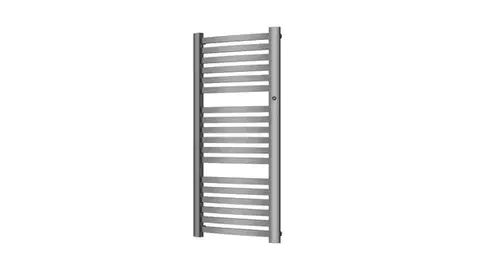 Instalprojekt Koupelnový radiátor RETTO, rozměr 540x1800 mm, barva C12 graphite Barva Grafit, Doporučená topná tyč (W) 900 W, Rozměr A 55, Rozměr C 180, Skutečný rozměr radiátoru (v mm) 540 × 1800 mm, Typ připojení Středové 50 mm RADRET501812SP