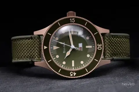 Bulova Mil-Ships 98A324 Bronze 150th Anniversary