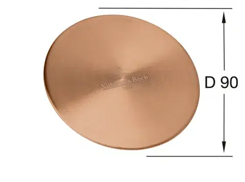 Příslušenství ke dřezům Villeroy & Boch krytka odpadu 96241504, bronz 96241504