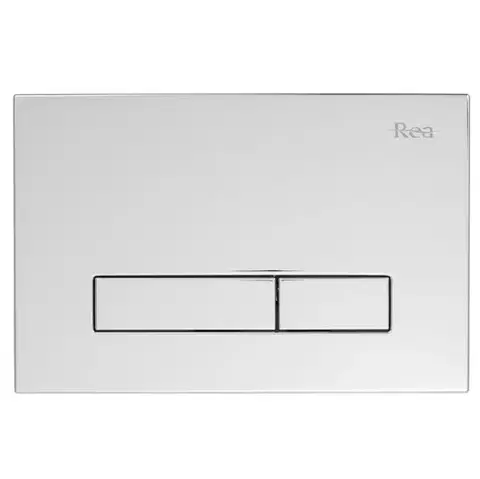 REA Podomítkový Instalační Set Slim 024N pro WC s Tlačítkem HD Chrome KPL-E1561