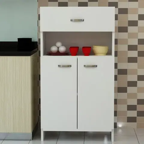 Víceúčelová skříňka Anı - White