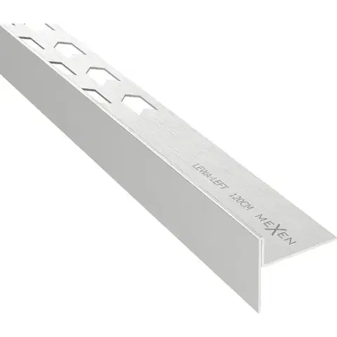 MEXEN Line-B spádová lišta podlahová 120 cm levá, nerez 181001120L