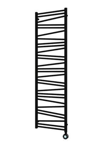 Radiátor elektrický SAT Lilon 169,5x50 cm černá matná SATRALI1695500EBL SATRALI1695500EBL