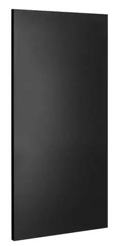 SAPHO ENIS koupelnový sálavý topný panel 600W, IP44, 590x1200, černá mat RH600B