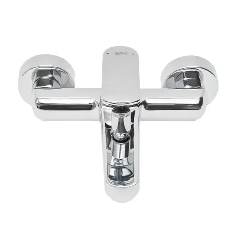 Vanová baterie SAT Feel bez sprchového setu 150 mm chrom SATBSFEEL222 SATBSFEEL222
