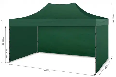 Zahradní altán 3x4,5m nůžkový