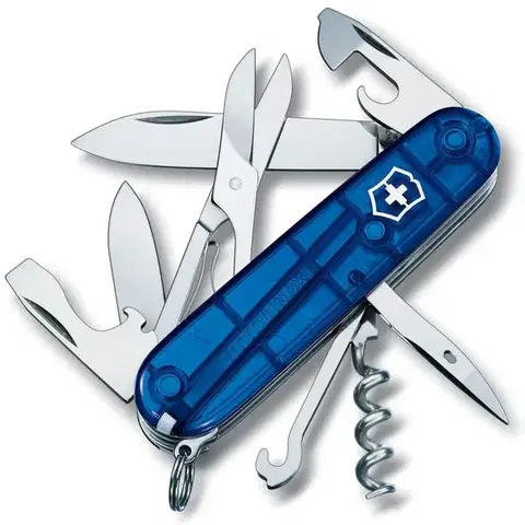 Nůž Victorinox Climber Blue Transparent 1.3703.T2