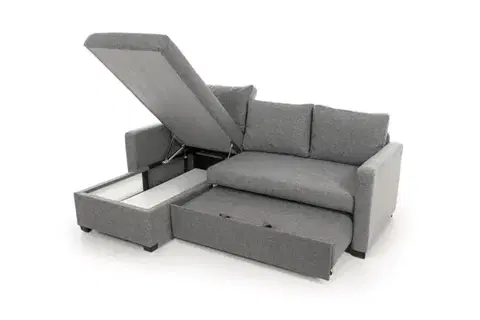 Rohová rozkládací pohovka Kado - Light Grey
