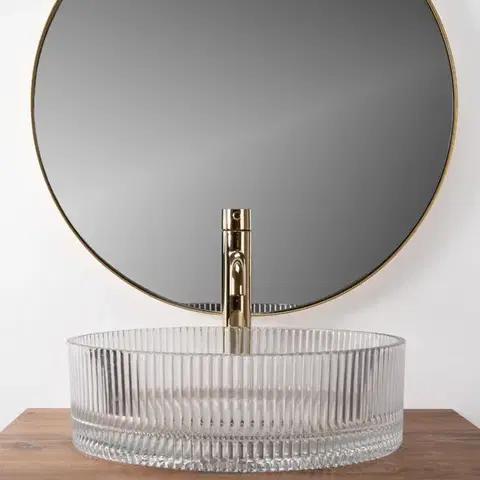 REA Umyvadlo na desku Ingrid Transparent REA-U0278