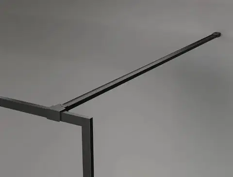 MEXEN KIOTO, LUNAR vzpěra rovná 150 cm černá 830-10-70