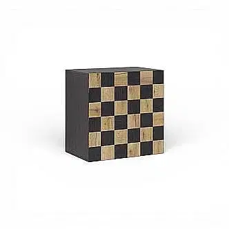 Kasvo SQUARE DANCE 24AQJZ03 závěsná skříňka 61x60,8 dub / wenge