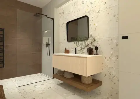 Sprchová zástěna walk-in 80 cm SAT Walk-in  SATBWI80ZAVPC SATBWI80ZAVPC