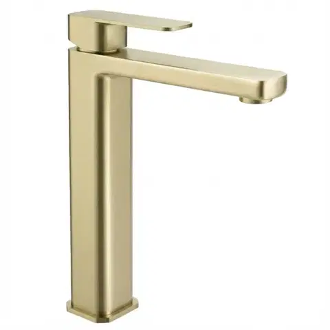 REA Umyvadlová baterie Arlo Brush Gold, vysoká REA-B0977