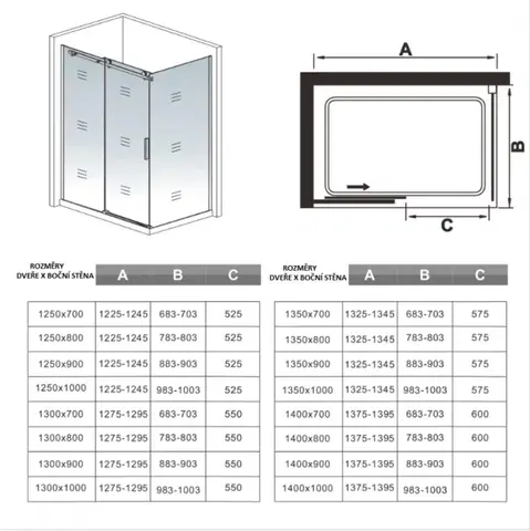 H K Čtvercový sprchový kout DIAMOND 100x100 SE- DIAMOND100100