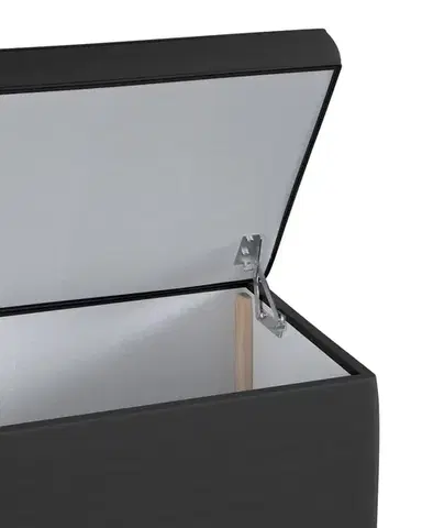 Čalouněná skříň barva černá