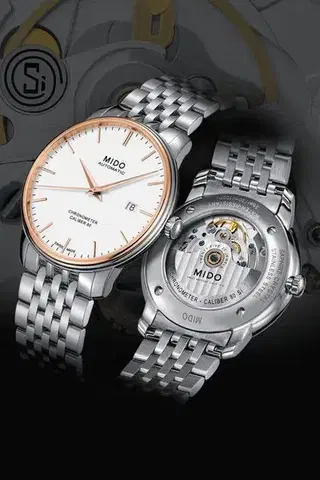 Mido Baroncelli Chronometer Silicon M027.408.41.011.00