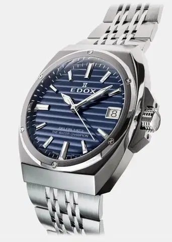 EDOX Delfin The Original 1973 Date - Ladies 50504-3M-BUIN