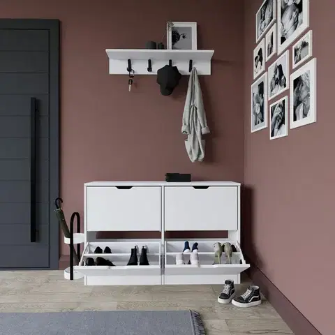 Botník Duru Matte White
