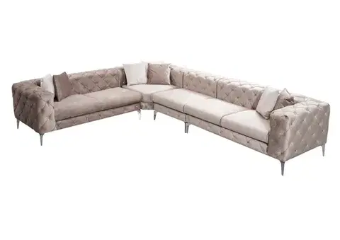 Rohová sedací souprava Como Corner Left - Beige