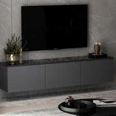 TV stolek Neon - Anthracite