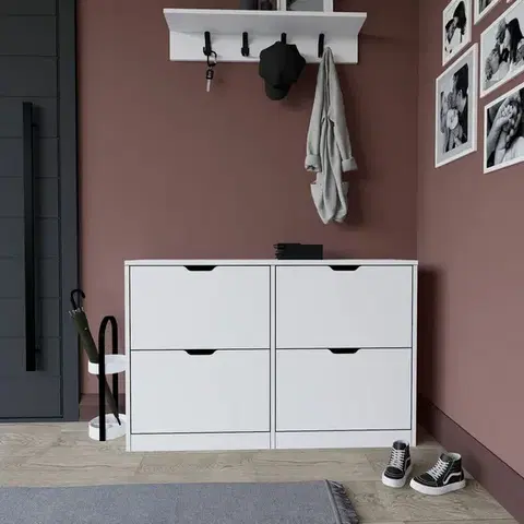 Botník Duru Matte White