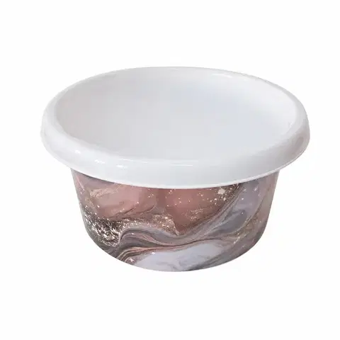 PROHOME - Mísa 8l Béžový mramor
