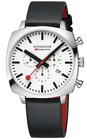 Mondaine Cushion Chrono MSL.41410.LBV.SET