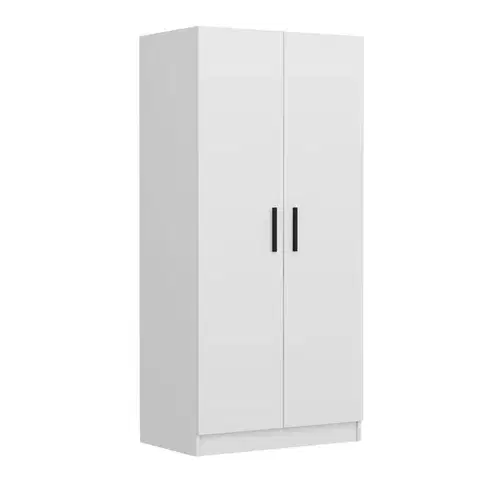 Šatní skříň Kale Chain White - 190