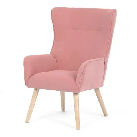 Křeslo ušák PINK2, růžová