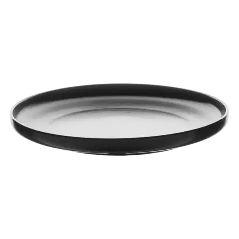 Mělký talíř Coupe černý 25 cm - Flow - 491074