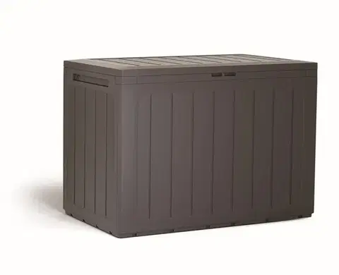 Prosperplast Zahradní box MERA hnědý, varianta 78 cm