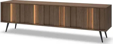 ArtLas TV stolek MAARO 183/4D s LED osvětlením