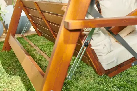 Garden Triple Swing Chair Lyon 2400 - Beige