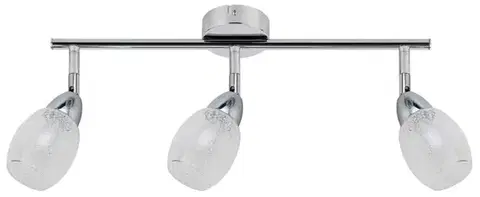 LED stropní lampa SMD 58cm RICO CHROM