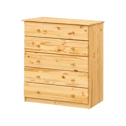Komoda 5 zásuvek 823 lakovaná