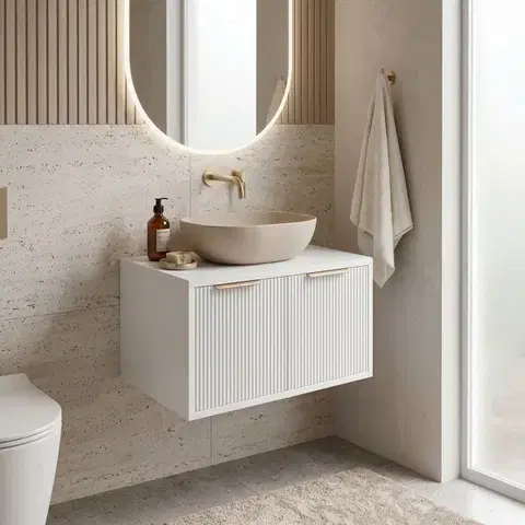 REA Koupelnová skříňka pod umyvadlo Core 60cm White REA-M0400