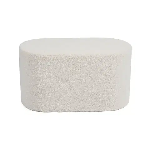 Taburet SOFT Capsule, bílá