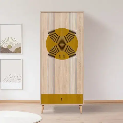 Šatní skříň City Gradrop Sun