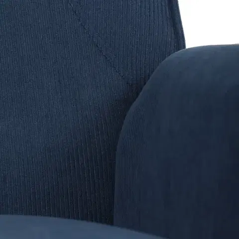 Křeslo ušák BLUE2, modrá