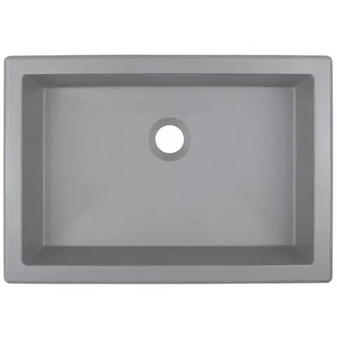 DEANTE Correo metallic grey Granit umyvadlo 500x400 mm CQR_SU5U